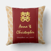 パラナカン伝統の中国式ウェディング クッション (裏面)