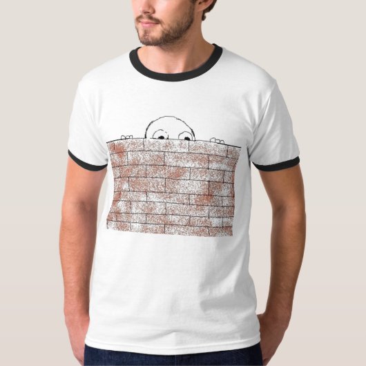 パラノイアの煉瓦-ワイシャツ Tシャツ (正面)