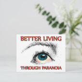 パラノイアを通じた生活の改善 ポストカード (スタンド正面)
