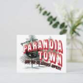 パラノイアタウンよりごあいさつ ポストカード (スタンド正面)