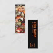 パラノイア患者多くを私は見ます スキニー名刺 (正面/裏面)