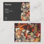 パラノイア患者多くを私は見ます 名刺 (正面/裏面)