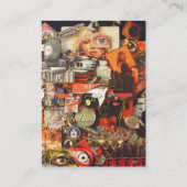 パラノイア患者多くを私は見ます 名刺 (裏面)