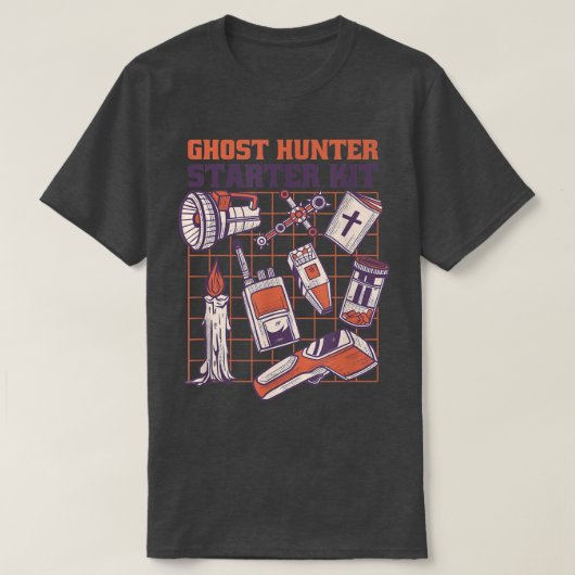 パラノーマルグホストンターギアフォーハ幽霊のよく出るウス Tシャツ (デザイン正面)