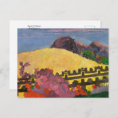 パラヒテマラスバイポールゴーギンポストカード ポストカード (正面/裏面)