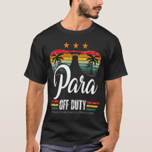 パラプロスパラオフデューティサングラスヴィンテージ Tシャツ