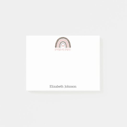 パラプロレインボーギフト ポストイット (正面)