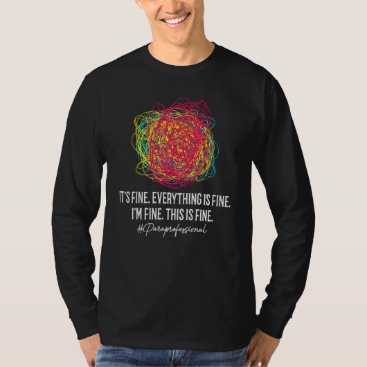 パラプロ教え助手先生補佐官 Tシャツ (正面)