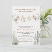 パラベイビーシャワーヴァケロニーニョペルソナライズダス 招待状 (スタンド正面)