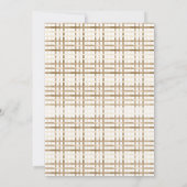 パラベイビーシャワーヴァケロニーニョペルソナライズダス 招待状 (裏面)