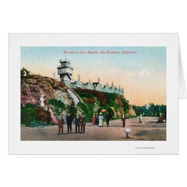 パラペットのビューSutro Heights # 2 (正面横)