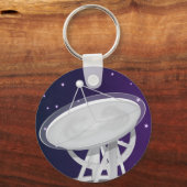 パラボラアンテナ キーホルダー (正面)