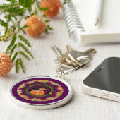 パラマハムサニチアナンダ キーホルダー (側面)