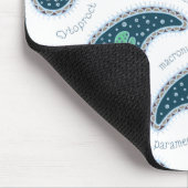 パラメシアペイズリー原生動物生物学 マウスパッド (コーナー)