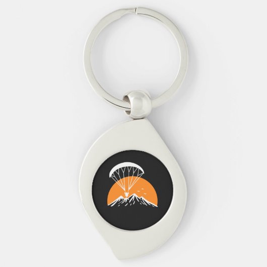 パラメトリーレトロヴィンテージ キーホルダー (正面)