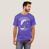 パラモターの人生は空のパイロットの贈り物で良い Tシャツ (正面フル)