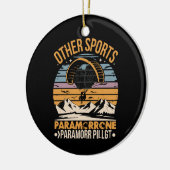 パラモトルパイロットパラモトリン セラミックオーナメント (左)