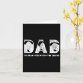 パラモーターの父 伝説の男 伝説の父 カード (黄色い花)