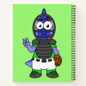 パララウロフォスのイラストレーション ノートブック (裏面)