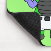 パララウロフォスのイラストレーション マウスパッド (コーナー)