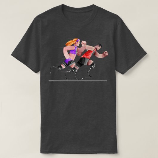 パラリンピック力 Tシャツ (デザイン正面)