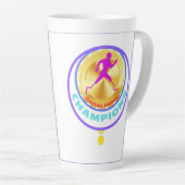 パラリンピック選手権 カフェラテマグ (右アングル)