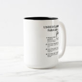 パラリーガルとは ツートーンマグカップ (正面右)