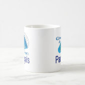 パラリーガルのために大声で叫ぶ コーヒーマグカップ (中央)