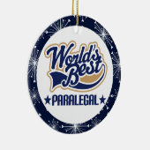 パラリーガルのギフトのオーナメント セラミックオーナメント (右)