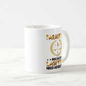 パラリーガル弁護士が英雄法を必要とする コーヒーマグカップ (正面右)