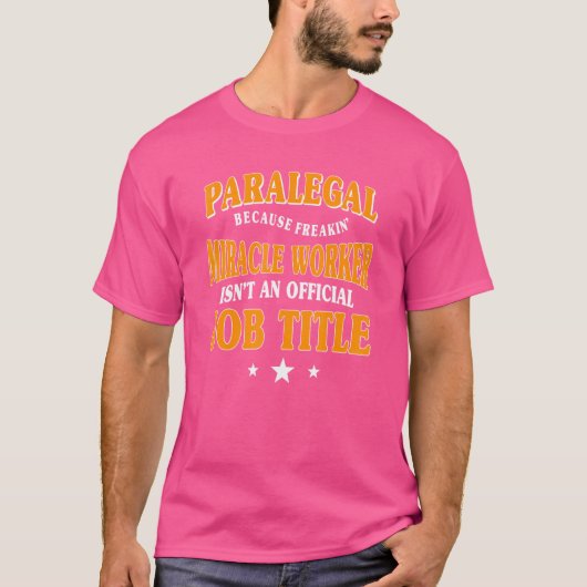 パラリーガル弁護士法の法律助手Li Tシャツ (正面)