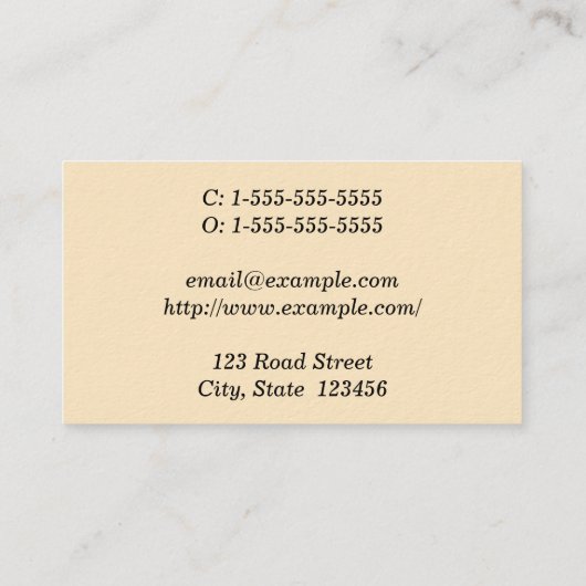 パラレはっきりしたガル名刺 名刺 (裏面)