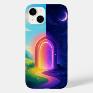 パラレル世界iPhoneケース – 非現実的な二重性ギフト Case-Mate iPhone 14ケース
