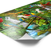 パラロッツ・イン・パラダイス フォトプリント            (角)