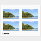 パラワン島 長方形シール (シート)