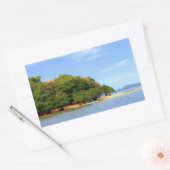 パラワン島 長方形シール (封筒)