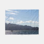 パラワン・トリップ フリースブランケット (正面(横))