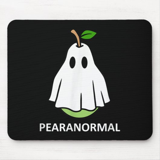 パランオーマルキュートゴースト梨ハロウィン衣装面白 マウスパッド (正面)