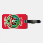 パランセレノフェリツナビダードオンRED ラゲッジタグ (裏面横)