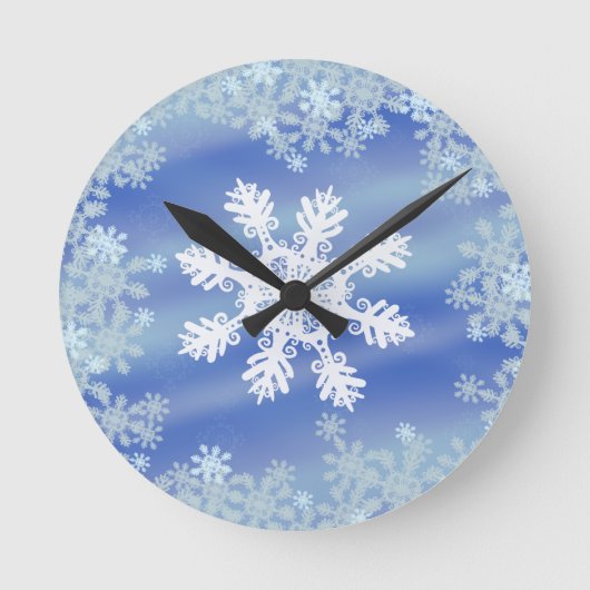 パラ小口VII ラウンド壁時計 (正面)