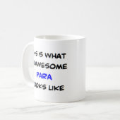 パラ素晴らし、 コーヒーマグカップ (正面左)