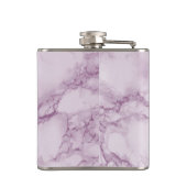 パリお祝いフラスクオンパープルマーブル フラスク (裏面)