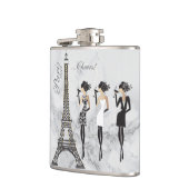 パリお祝いフラスコオングレー大理石 フラスク (左)