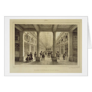 「パリからのパレ・ロワイヤルのGalerieのd'Orleans、