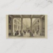 「パリからのパレ・ロワイヤルのGalerieのd'Orleans、 名刺 (裏面)