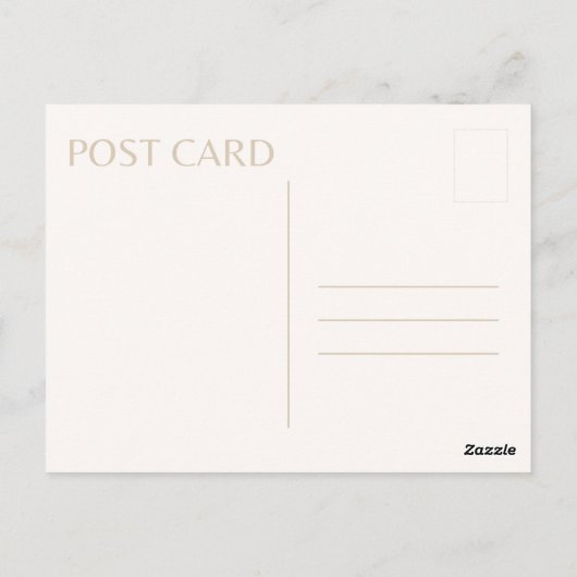 パリからの挨拶,フランスのヴィンテージルーヴル写真 ポストカード (裏面)