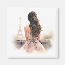 パリからの挨拶 マグネット