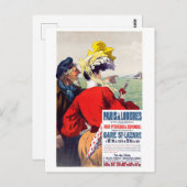 パリからロンドンへ ポストカード (正面/裏面)