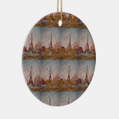 パリから愛を込めて 青空の色 セラミックオーナメント (右)