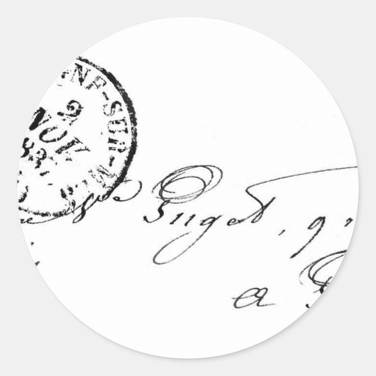 パリから ラウンドシール (正面)